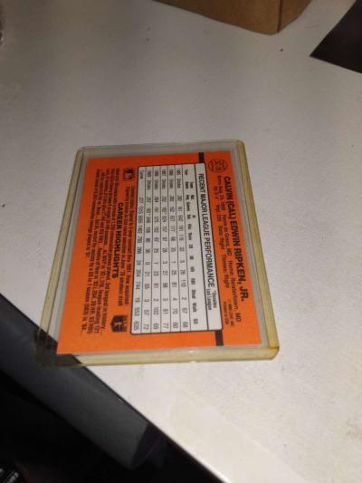 1990 donruss Cal ripken Jr error card - Thumbnail 2