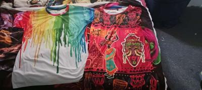 womens African dress - Thumbnail 2