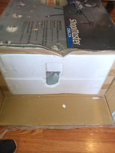 ShopMaster 10in sliding miter saw and stand - Thumbnail 2