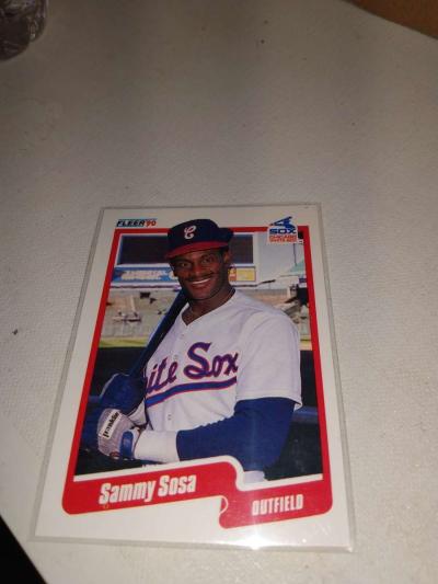 1990 Fleer Sammy Sosa rookie card - Thumbnail 1