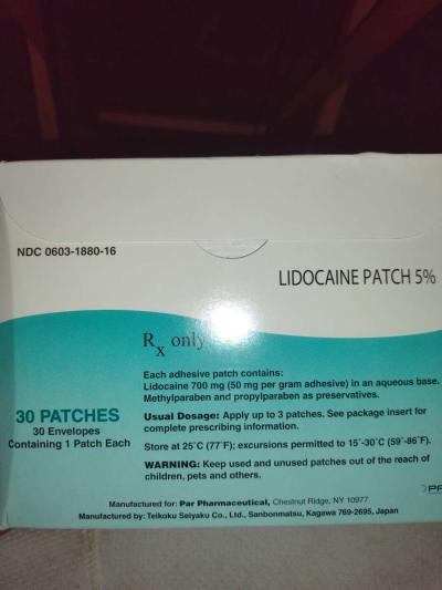 pain patch