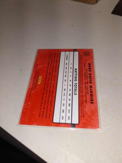2015 Mark McGwire donruss - Thumbnail 2