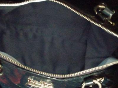 COACH DARK BLUE HANDBAG - Thumbnail 2