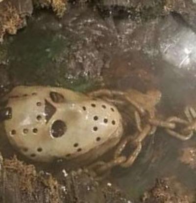 custom made Friday the 13th table - Thumbnail 2