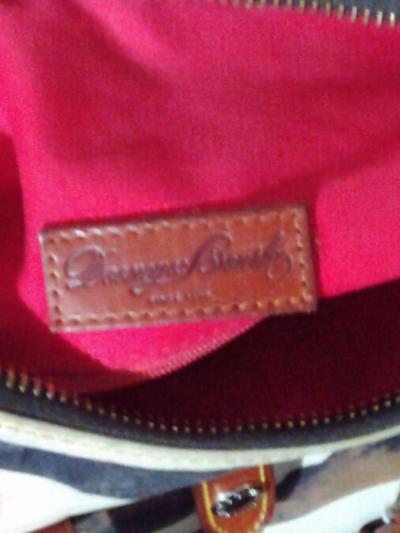 DOONEY AND BOURKE ZEBRA PRINT HANDBAG WITH SHOULDER STRAP - Thumbnail 3