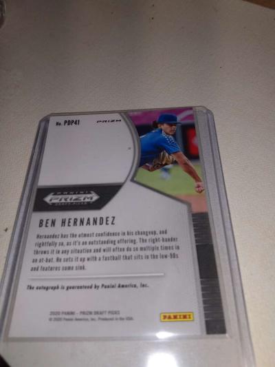 2020 Ben Hernandez autograph optic prism - Thumbnail 3