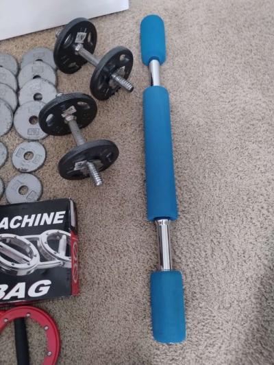 Get into shape by Summer using this 85lbs Dumbbell system - Thumbnail 4