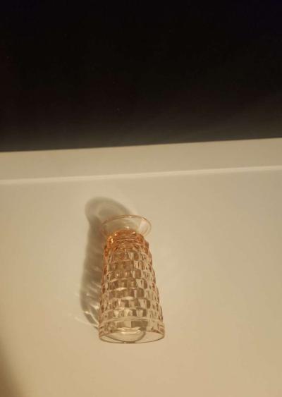 vintage Colony Whitehall cube pattern glass tumblers tall gl - Thumbnail 3