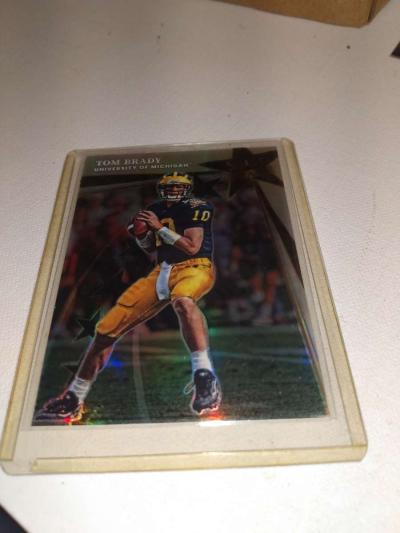 2022 select Tom Brady and his college uniform - Thumbnail 1