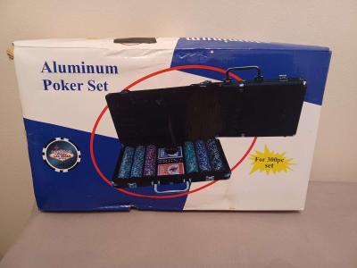A 300 pc poker set with Carring case - Thumbnail 4