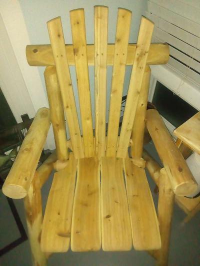 2 LAKELAND MILLS ADK chair and table set - Thumbnail 4