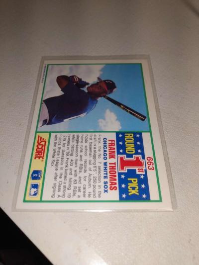 1990 first round pick Frank Thomas score - Thumbnail 2