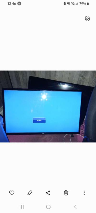 55 inch rca led lcd lights