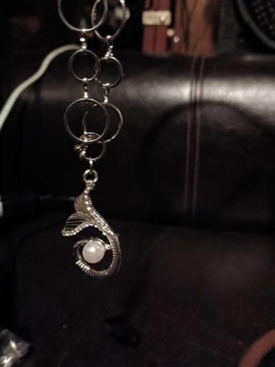 silver with a pendant and pear - Thumbnail 4