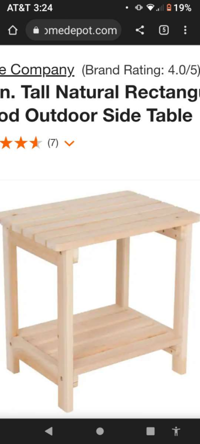 2 LAKELAND MILLS ADK chair and table set - Thumbnail 3