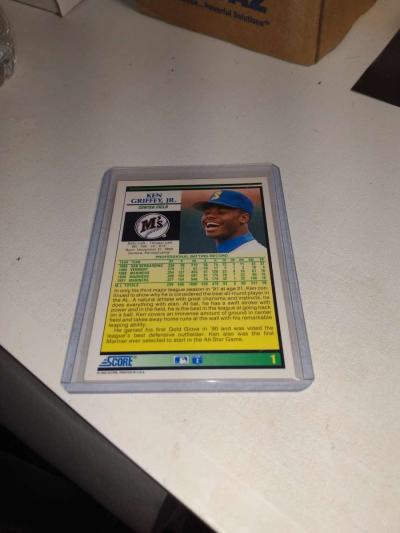 1992 score Ken Griffey Jr - Thumbnail 2