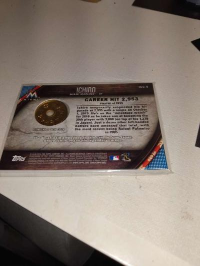 2016 ichiro relic 5 yen - Thumbnail 2