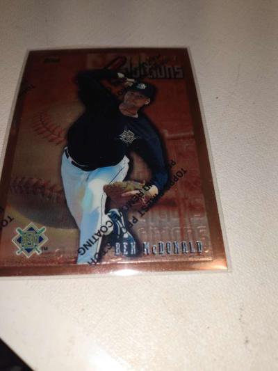 1996 Topps finest edition Ben McDonald - Thumbnail 1