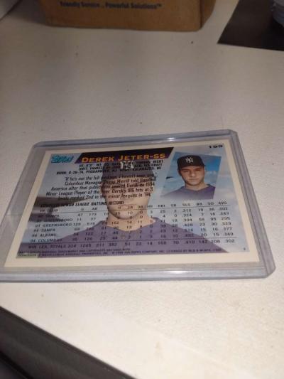 1995 Derek Jeter future star Topps - Thumbnail 2