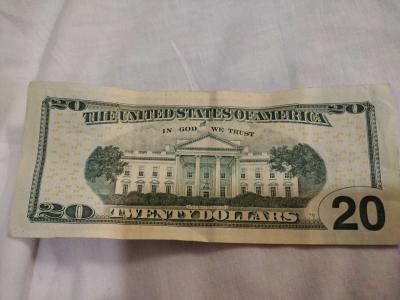 2007 Series 20 Dollar Star Note With Unsual Numbers - Thumbnail 2