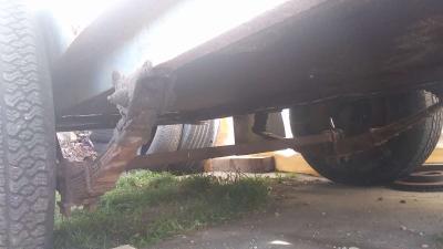 homemade steel trailer - Thumbnail 4