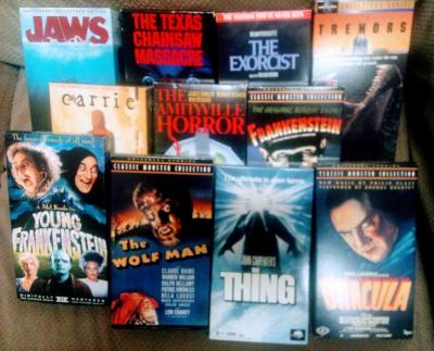 VHS Classic Horror Films