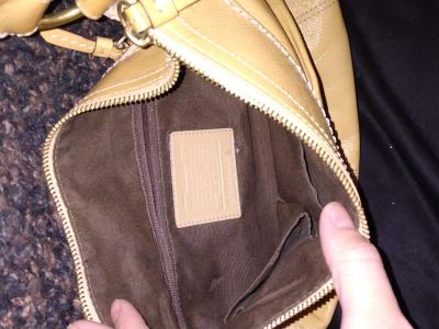 COACH TAN HANDBAG - Thumbnail 2