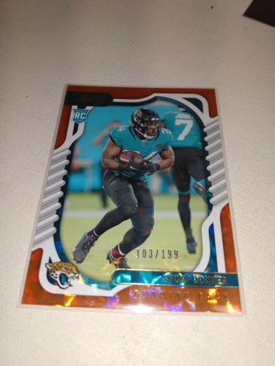 panini 2021 rookie card Snoop Connor refractor orange border - Thumbnail 1