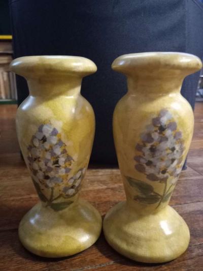 vintage candel holders