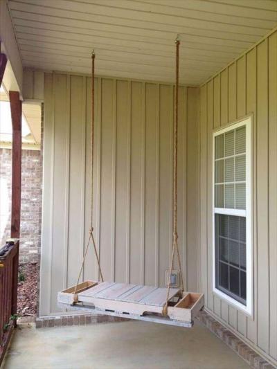 Beautiful porch swing