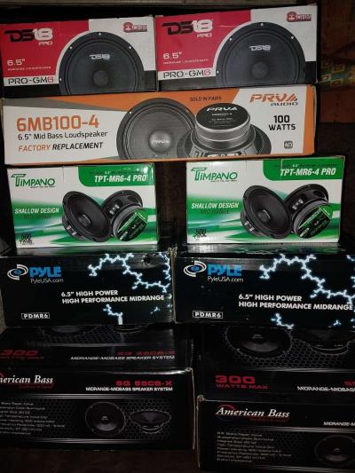 New Pairs of 6in Loudspeakers