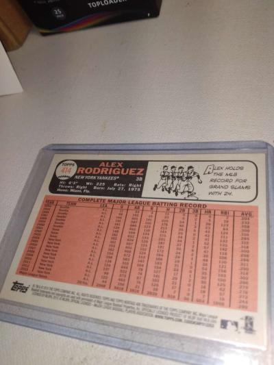 2015 Topps heritage card 414 Alex Rodriguez - Thumbnail 3