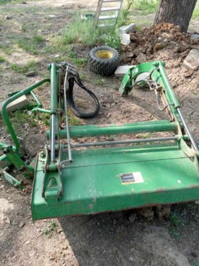 John Deere front loader