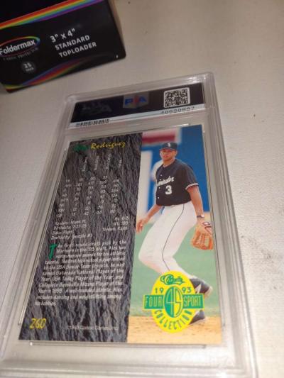 PSA 9 classic 4 sport Alex Rodriguez rookie - Thumbnail 3