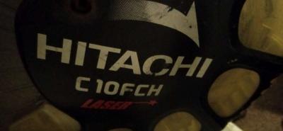 Hitachi miter saw works good  pick up only - Thumbnail 2