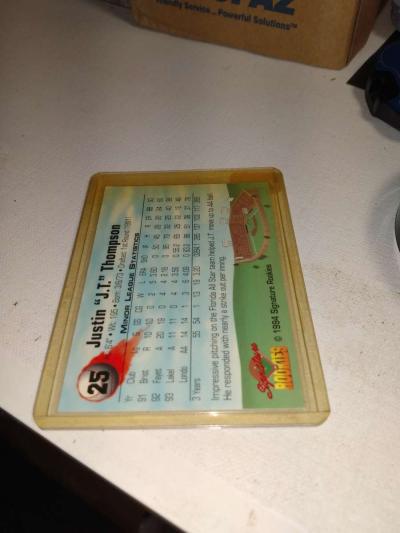 1994 signature rookie series top prospect Justin Thompson - Thumbnail 2