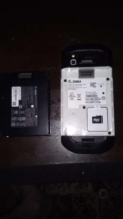 a used zebra tc560 barcode scanner - Thumbnail 2