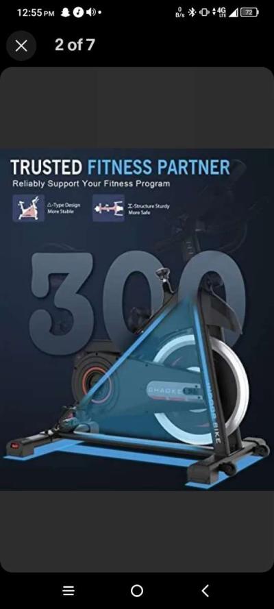 Chaoke Stationary Exercising Bike NEW - Thumbnail 6