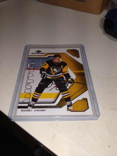 2122 upper Deck MVP hockey Sidney Crosby