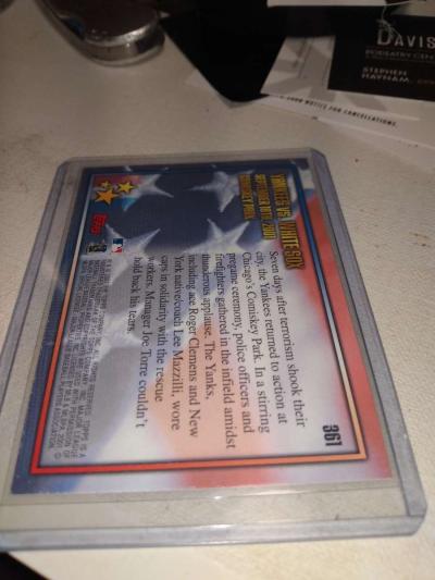 2001 tops 2001 comiskey Park September 18th - Thumbnail 2