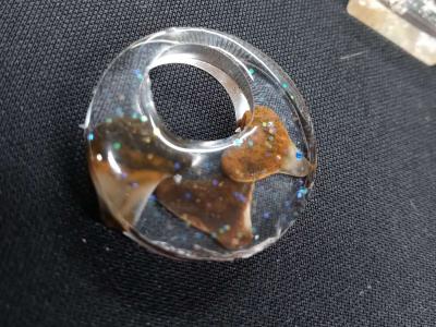 Chose One Key Chain or Pendant Fossilized SharksTooth - Thumbnail 5