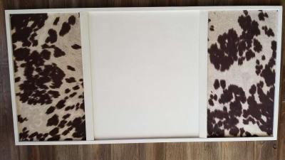 customized cow hide sign - Thumbnail 2