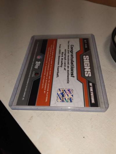 2005 Bowman signs of the future Mark Bradley autograph - Thumbnail 2