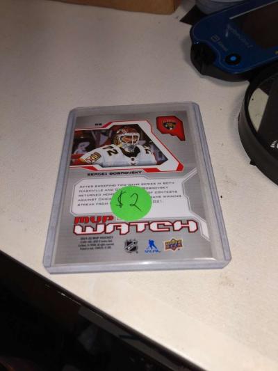 a project MVP hockey 2022 Sergei Bobrovsky - Thumbnail 2