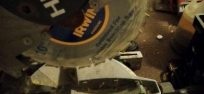 Hitachi miter saw works good  pick up only - Thumbnail 4