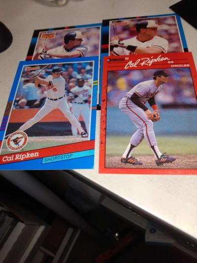 Donruss lot of four Cal ripken Jr era cards - Thumbnail 2