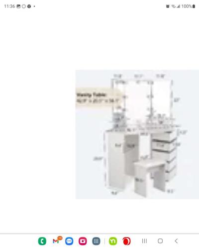 Makeup vanity BNIB - Thumbnail 2