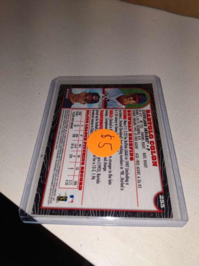 1999 Bowman bartolo Colon autograph - Thumbnail 2