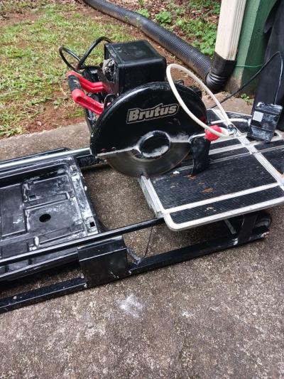 tile and wood saw with table - Thumbnail 3