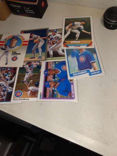 10 card lot Ryan Sandberg - Thumbnail 3